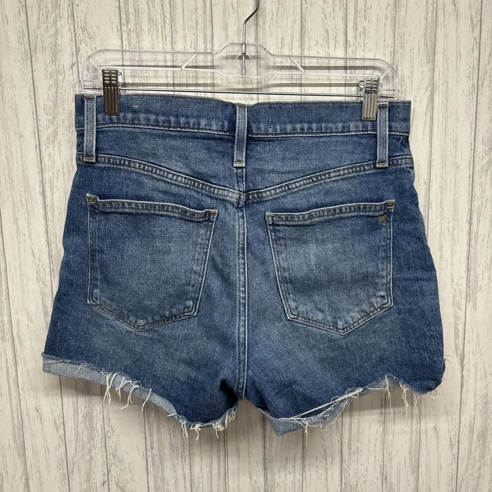 Womens Size 27 Madewell High Rise Denim Shorts EUC